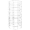 Garden Composter Ø19.7"x39.4" Galvanized Steel
