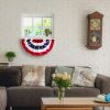 1.5x3ft Printed Polycotton Betsy Flags Mini Fan Flag, Stars and Stripes Bunting
