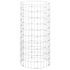 Garden Composter Ø19.7"x39.4" Galvanized Steel