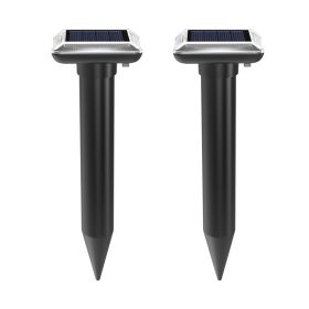 Ultrasonic Repeller; Solar Snake Repellent; Outdoor Waterproof Mole Repellent; Pest Control Tools With Stakes (Quantity: Better Homes & Gardens)