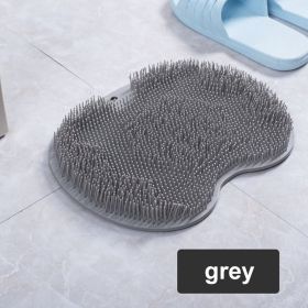 1pc Massage Pad Shower Foot Massage Mat TPR Bath Foot Massage Pads Mat Scrub Washing Back Bathroom Anti-Slip Pad Clean Dead Skin (Color: 39.7inch)