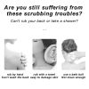 2 In 1 Double-Sided Bath Brush Long Handle Rubbing Back Bath Brushes Dual Purpose Body Brush Back Massage Shower Body Cleaning